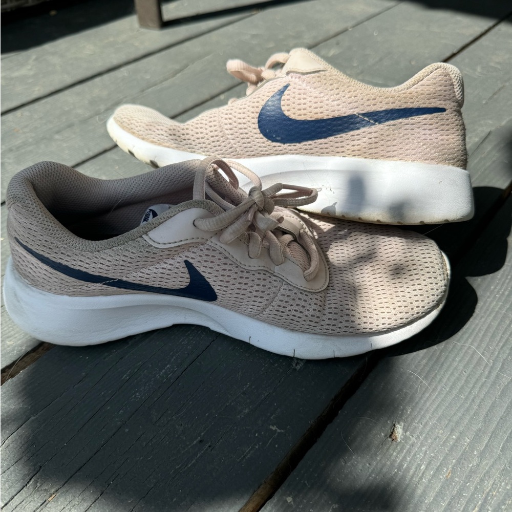 Pink Nike sneakers